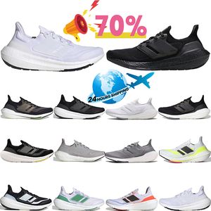 Ultraboosts Koşu Ayakkabıları 22 23 Elastik Spor Ayakkabıları Havalandırma Taşınabilirlik Erkek Kadın Siyah Güneş Bulutu Gri Beyaz Sarı Yeşil Turuncu Eğitmenler Spor Ayakkabıları 36-45