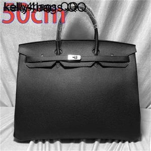 Totes HACCS 50cm Bag Travel Large Capiders Togo Leather Brand Dinner Saco Handswen Genuine for Mensn6u4