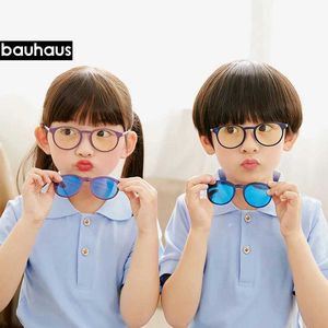 Óculos de sol estudantes óculos infantis miopia Óculos de prescrição Óculos de sol Anti -azul óculos D240514