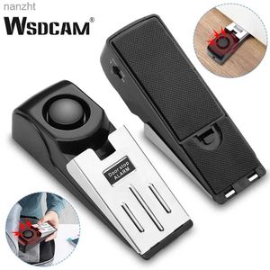 Alarm Systems WSDCAM Wireless 120dB Access Control Alarm Vibration Trigger Sensor Burglar Alarm Wedge Anti-Poft Alarm Door WX