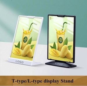 A5 148x210mm Plastik Çerçeve Tutucu İşaret Kartı Dik Resim Menüsü Poster Stand Tablosu GPXNP