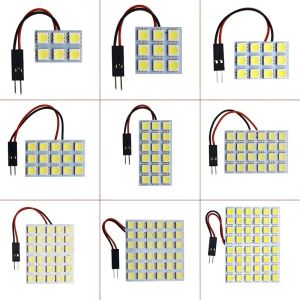 T10 Festa 012/06/15/24/36/48 SMD 5050 LED AUTO LIGHT LIGHT BAGGIO COLD COLD BA9S BA9S 12V W5W C5W AUTO LETTURA LUMPA LAMPA LAMPAGNO DI TRUNK