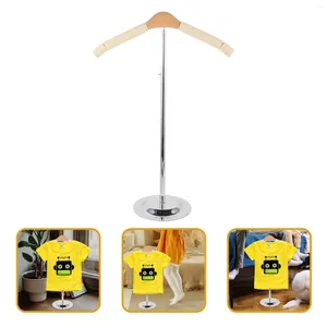 Kitchen Storage Coat Rack Stand T Shirt Display Flexible Shoulder Portable Hanging Clothes Metal Hanger