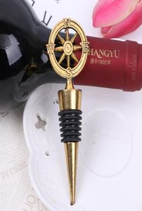 Originalidade temática náutica Fake Antique Wine Bottle Stopper Cerimônia de casamento Ferramenta de bares de bares valentine039s dia sma6537236