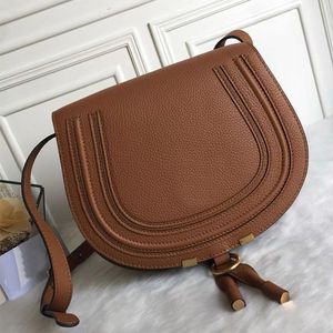 Bolsas de corpo transversal de couro genuínas para bolsas de bolsa feminina sólidas crossbody vendidas sem caixa