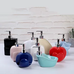 Sıvı Sabun Dispenser Yaratıcı Dispenser Emülsiyon Şişeleri Lateks Banyo Aksesuarları Set COCINA ACCESORIO