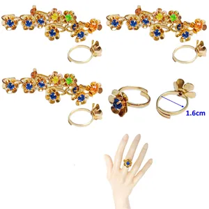 DEPPRESSIONE PARTY 36 pezzi Girl Girl Rings Bulk Discussione giocattolo giocattolo Pinata Borsa bottino Gag Principessa Birthday Birthday Chargone Carnival