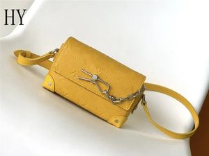 Designer lyxiga handväskor gul förmörkelse ångare bärbara väskor justerbara remmar axel handväska crossbody pås kedja totes m82917 m82918 7a bästa kvalitet