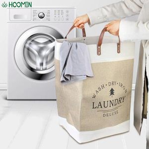 Bolsas de lavanderia Organizador dobrável Organizador impresso cesto de armazenamento dobrável Roupas sujas cesto bin sundries classificador à prova d'água 1pc