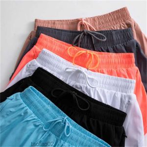 LU-888 Kobiety motocyklowe Kobiety Mesh Tennis Female Sport 2023 Trend Gym wysoki talia biegający Fake Dwie Pants Training Ubrania