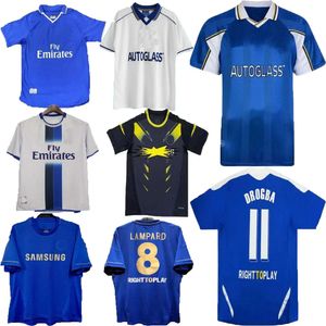 CFC 2011 Retro piłka nożna Lampard Torres Drogba 11 12 13 Final 94 95 96 97 98 99 Camiseta Wise Cole Zola Vialli 07 08 01 03 05 06 Koszulki piłkarskie Hughes Gullit