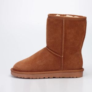 100% oryginalne skórzane buty śnieżne Kobiety Najlepsza jakość Australia buty zimowe dla kobiet ciepłe botas mujer