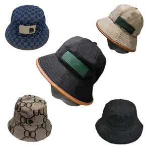 Bucket Hat Woman Beach Hat Designer Visor Men Cap Casquette Homme Multicolour Sport Mens Caps Cappello Fashion Fashion Denim Adumbral FA120 H4