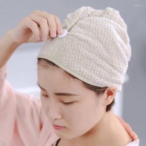 Asciugamano super assorbente ananas berretto a secco per capelli secchi Cap da doccia per asciugatura veloce per ragazze adulte pulizia 65 38 cm