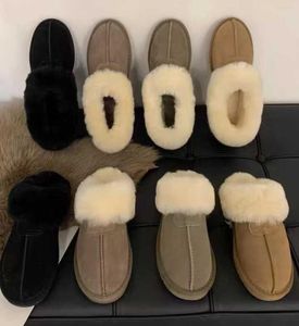 Designer Chestnuk Slipper Fur Slippers Women Slides Winter Snow Sandals Wool Furry Slipper5252304