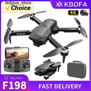 Droni KBDFA F198 DRONE WIFI FPV FPV Affitto Photografia Aerial Doppia angolare Doppi Camera Professional S24513 S24513