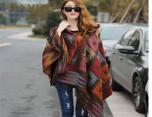 2019 New Women Winter Boho Cooled Pate Poat Pase Poncho Ladies Shawls Обертывание женского пашминского кашемирового шарф -шарф Bufanda Mujer T6292596