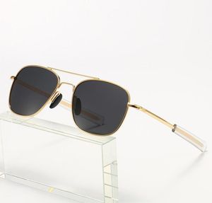 Солнцезащитные очки Jackjad Classic Men Army Army Pilot Pilot Style Polarized 52 -миллиметровый качественный качественный дизайн бренда Sun Glasses7731453