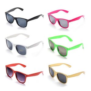 Solglasögon Lovatfires 6-Pack Solglasögon Lämpliga för fester Kvinnor Barn Multi-färg UV-skydd Svart och vitrosa grön röd D240514