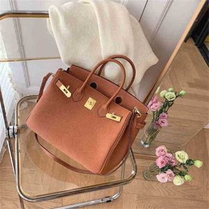 Miss Handbag Junset Handbags Sign Soft Cowhide Fashion Messenger Women's Large Bag Women's Bag Platinum Bag Y3V8