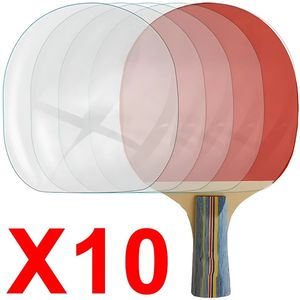 210pcs ping pong Racket Protective Film Sticky透明メンテナンスカバーテーブルテニスラバー保護ツール240511