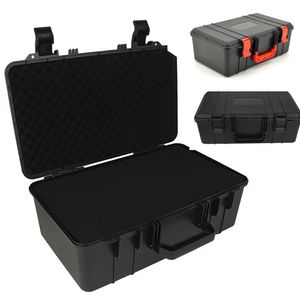 Vattentät skyddsverktygslåda Hard Carry Case Bag Lagringsutrustning Instrument Toolbox Organizer Outdoor Suitcase 240510