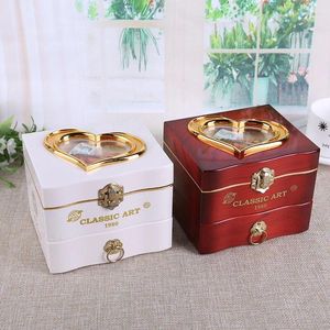 Decorative Figurines Ballerina Delicate Rotating Elegant Decoration Unique Design Melodious Music Creative Jewelry Organizer Box