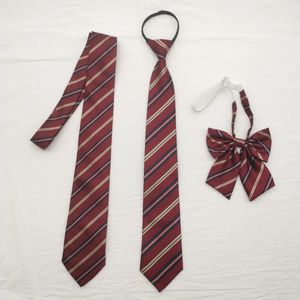 Bogenkrawen Bine Herren Reißverschluss Krawatte Hand rot gelbblau gestreift jkdk japanisch für schulen weibliche ornamentanzug weiß hemd hemd