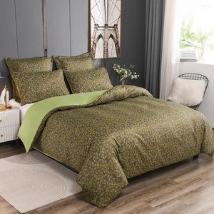 Set di biancheria da letto stampato floreale boho piumino cover set ultra morbido concorrente traspirante con cerniere 3 pezzi per tutte le stagioni