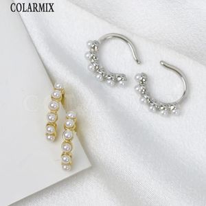 Backs Earrings 10 Pairs Minimalist Zircon Ear Cuff Women Clip Classic Elegant Jewelry 30992
