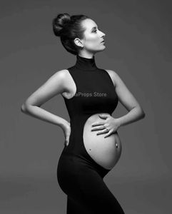 Горничные платья для беременных для детского душа знойная лостовка для беременных для беременности для элегантной фотографии T240509