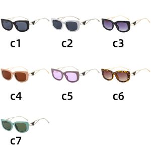 Óculos de sol para mulheres designers de sol dos óculos de sol Men que dirigem óculos de viagem, marca de luxo da marca de luxo e óculos de triângulo de triângulo Viagem de verão UV400 atacadistas MOQ = 10