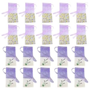 Gift Wrap Clear Bags Sachet Empty Organza Cotton Cloth Flower Lavender Fragrance Bag For Seeds Dry Flowers Storage