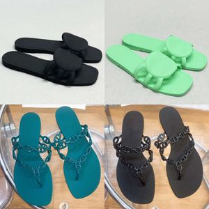 Strand flip flops designer glider kvinnor tofflor sommar sandaler mode sexiga lägenheter casual skor med ruta 322