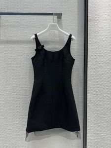 Milan Runway Dress 2024 Nowe letnie sukienki projektantów mody marki tego samego stylu sukienki 0514-15