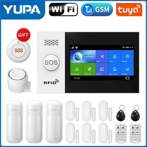 Alarm systems Security alarm system area automatic dialing GSM SMS home safety Burglar wireless WiFi alarm system sensor kit remote control WX