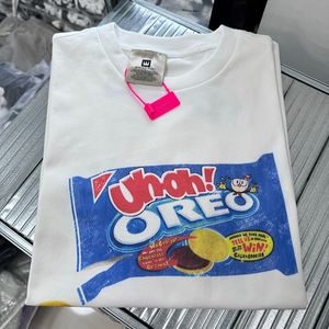 Camisetas de tees de oreo