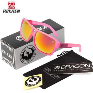 Наружные очки дизайнер дизайнер Dragon Sunglasses Mens Square Периохи и рыболовные очки Sports AccessoriesQ240514