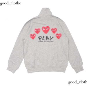 cdgs hoodie Designer essentialsclothing Men's Hoodies Com Des Garcons Play Black Sweatshirt Red Heart Hoodie Size X fashion cdgs shirt 614