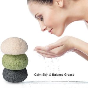 Konjak Bamboo Charcoal Facial Cleansing Facial Cleaning Puff Soft Touch Soft Touch Sponge Making Face and Body9541107