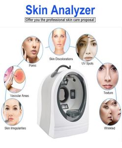 Senaste bärbara UVRGBPL Light Magic Mirror Digital Facial Analys System Scanner Allinone 3D Facial Skin Analyzer6607235