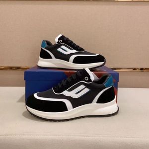 Män kvinnor baliga läder sneakers hög kvalitet patent läder platt tränare svart mesh snörning casual skor utomhus löpare sportskor storlek 36-47 5.14 01