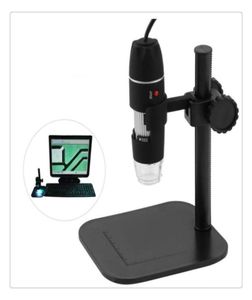 Bütün Popüler Pratik Elektronik USB 8 LED Dijital Kamera Mikroskop Endoskop Büyüteç 50x1000X Büyütme Ölçümü1494209