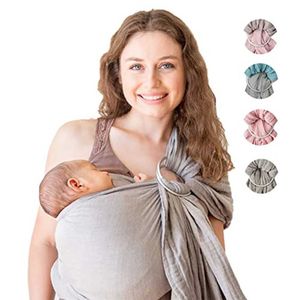 Trägerschlingen Rucksäcke Baby Wrap -Träger Babyschlinge und Ringschlinge Leichte Hand kostenlos Kleinkindträger Ring Schlinge Baby Trägerwick für Neugeborene T240509