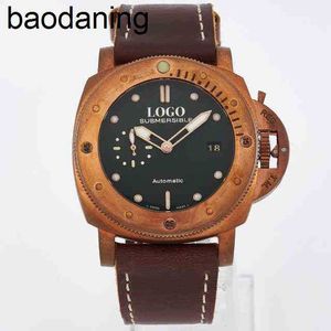 Pasters Mass Mens Watches Designer for Mechanical Movement 47 mm Bronze Pam 22Bywatch
