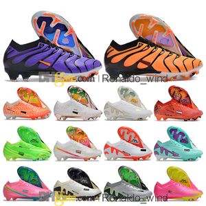 هدية حقيبة رجال كرة القدم أحذية رونالدو CR7 Vapores 15 XV Elite Fg TNS Cleats Firm Mbappe 9 Neymar ACC Zooms Soccer Shoes Top Outdoor Trainers Botas de Futbol