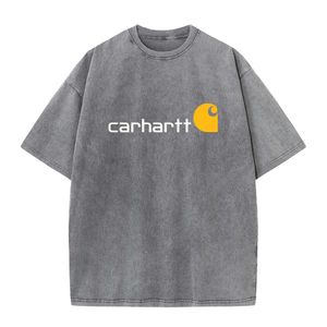9AQH Designer Mode Kurzärmeled T -Shirts Werkzeug Carhartte Herren -Top -Marke Kleidung Sommer loser lässiger Herren alle Baumwolle