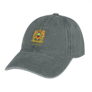 Berets Kingdom Of Morocco Royaume Du Maroc Moroccan Emblem Cowboy Hat Kids Golf Man Women's Wear Men's