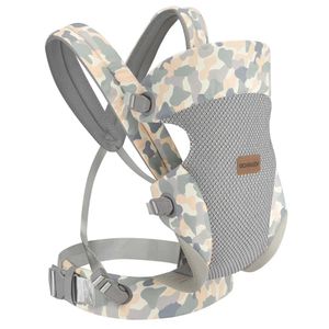 Transportörer slingrar ryggsäckar Ny baby Sling Carrier Nyfödd höftstol Kangaroo Bag Spädbarn Fram- och baksäcken 3 - 18 månader Baby Accessories Y240514