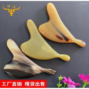 Storage Boxes Scrapping Plate Horn Dolphin With Point Massage Eyebrow Comb Factory Wholesale